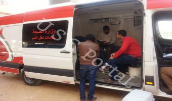 انطلاق حملة تبرع بالدم بكلية السياحة والفنادق بالجامعة