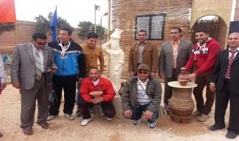 ملاعب التربية الرياضية تستقبل وفود الكليات المشاركة فى معسكر تدريب واختيار عشيرة منتخب جوالة جامعة مدينة السادات