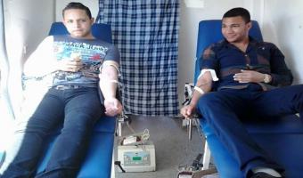 حملة للتبرع بالدم بكلية الحقوق