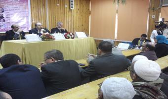 نائب رئيس جامعة مدينة السادات يترأس لجنة الحكم والمناقشة في رسالة دكتوراه