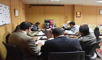 انعقاد الاجتماع الشهري للمجلس التنفيذى لمركز ضمان الجودة والتطوير المستمر بالجامعة