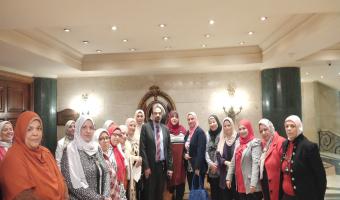 مشاركة جامعة مدينة السادات في الإجتماع التنسيقى الدورى لمديرى التمريض بالإدارات الطبية و المستشفيات الجامعية