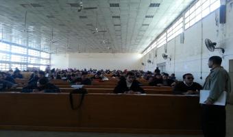 رئيس الجامعة: انتظام الامتحانات .. ولم يتم رصد أى تجاوزات