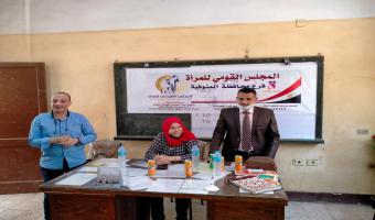 المشروعات التنموية لقطاع خدمة المجتمع تصل قرية جزيرة الحجر