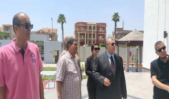 نائب شئون التعليم يتفقد أخر استعدادات التربية للطفولة المبكرة  لافتتاح مبناها الجديد