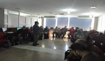 إدارة الجودة تنظم دورة تدريبية لموظفى المدن الجامعية  بالتعاون مع مشروع التدريب