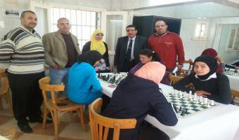 بدء فاعليات بطولة الشطرنج بين كليات جامعة مدينة السادات