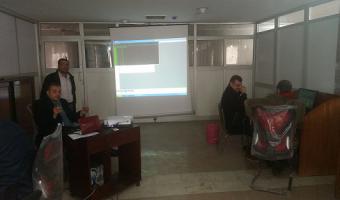دورة تدريبة للإرتقاء بمستوى أعضاء هيئة التدريس والطلاب بمعهد الهندسة الوراثية والتكنولوجية الحيوية بالجامعة