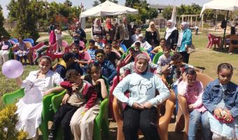 معهد الدراسات والبحوث البيئية بجامعة مدينة السادات ينظم احتفالية بيوم اليتيم