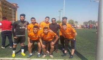 فوز منتخب جامعة السادات للكرة الخماسية على جامعة المنوفية بخماسية مقابل لاشئ فى اللقاء الرياضى بمدينة الأقصر