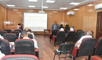 جامعة مدينة السادات تعقد برنامج تدريبي لمديري العموم بعنوان 