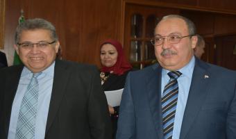الاستاذ الدكتور عصام  الدين  متولي يهنئ  جامعة  المنوفية  بعيدها  الاربعين