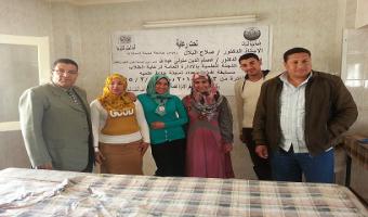 تكريم الفائزين فى مسابقة أفضل مجلة حائط علمية على مستوى الجامعة