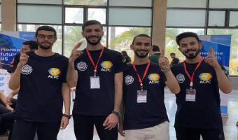 رئيس جامعة مدينة السادات تهنئ طلاب كلية الحاسبات والذكاء الاصطناعي لتأهلهم في مسابقة ECPC