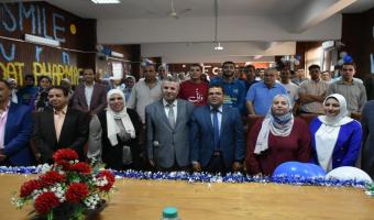 كلية الصيدلة بجامعة مدينة السادات تحتفل بالعام الدراسى الجديد ٢٠٢٤- ٢٠٢٥