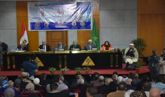 رئيس الجامعة تشهد احتفالية يوم الوفاء لتكريم أعلام المنوفية