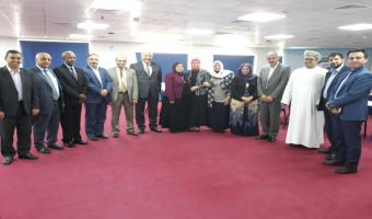 سفر وفد من جامعة مدينة السادات فى مهمة رسمية لحضور ورشتى عمل بدبى
