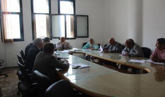 إنعقاد مجلس كلية الحقوق الشهرى لبحث جدول أعماله