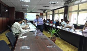 مركز تنمية القدرات يبدأ فاعليات  أخر  أيام دورتة التدريبية