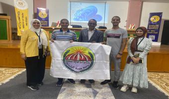 الجامعة تشارك بفاعليات الفوج الطلابي للمتميزين