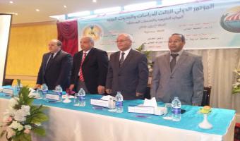 توصيات هامة فى أول أيام المؤتمر الدولي الثالث للدراسات والبحوث البيئية المقام بالجامعة