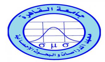 المؤتمر السنوي لمعهد الدراسات والبحوث الإحصائية بجامعة القاهرة حول 