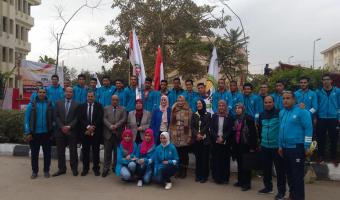 مشاركة كلية الصيدلة بجامعة مدينة السادات في المهرجان الصيدلي الأول