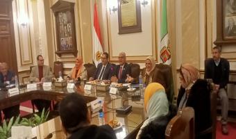 جامعة مدينة السادات تشارك في إجتماع أفضل جامعة صديقة للبيئة للعام الجامعي 2024/2025 فى رحاب جامعة القاهرة