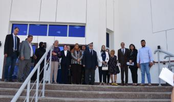 لجنة من قطاع الطفولة لعمل زيارة ميدانية لكليات جامعة مدينة السادات