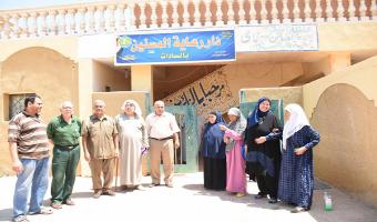 قافلة طبية بشرية مجانية لنزلاء دار المسنين بمدينة السادات