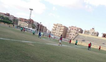 فوز منتخب جامعة مدينة السادات لكرة القدم على نادى النجوم فريق القطاعات