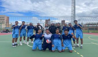 منتخب الجامعة للكرة الطائرة طلبة في المركز الأول بدورة الشهيد الرفاعى الـ 50