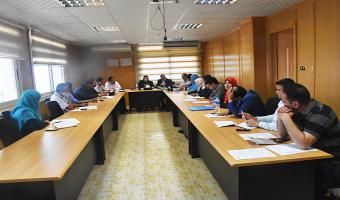 انعقاد الاجتماع الشهري للمجلس التنفيذى لمركز ضمان الجودة والتطوير المستمر بالجامعة