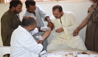 قافلة طبية مجانية بقرية طاليا بمركز أشمون