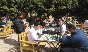 إنطلاق فعاليات بطولة الشطرنج بجامعة مدينة السادات