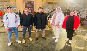 مشاركة وفد طلابي من الجامعة في