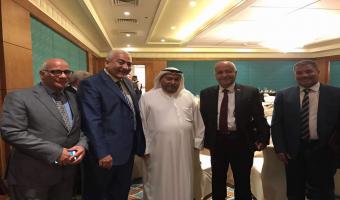 رئيس الجامعة يشارك فى إحتفالية  السفارة الكويتية بتخرج الطلاب الكويتيين من كلية التجارة