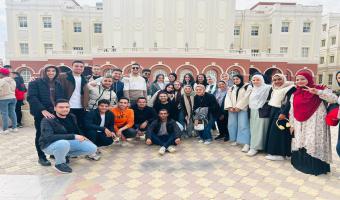 طلاب جامعة مدينة السادات يشاركون في التدريب السنوي العام لـ