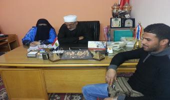 بدء المسابقة الروحية فى حفظ القرأن الكريم بين طلاب كليات الجامعة