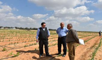 مركز ادارة المخاطر بالجامعة  ينظم زيارة ميدانية لمزرعة الجامعة