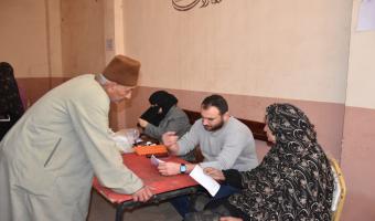 جامعة مدينة السادات تنظم قافلة طبية فى قرية