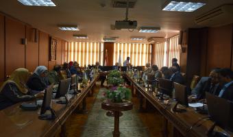 إنعقاد مجلس جامعة  مدينة السادات  بحضور وزير التعليم العالي الاسبق