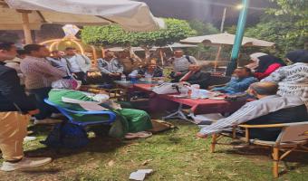 نائب رئيس جامعة مدينة السادات يشارك طلابه رحلة ترفيهية وسط أجواء ونفحات روحانية بحى الحسين