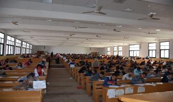 اليوم : طلاب جامعة مدينة السادات يواصلون إمتحانات الفصل الدراسى الأول