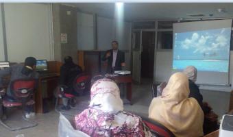 مشروع التدريب يعقد دورة تدربية في برامج Icdl للعاملين بكلية الحقوق