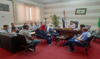 زيارة ميدانية لمركز الشهداء ورؤية إنجازات مبادرة حياة كريمة