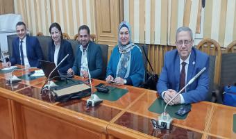 جامعة مدينة السادات تشارك في  اجتماع اللجنة التنسيقية للسكان