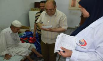 قافلة طبية بشرية مجانية لدار رعاية المسنين بالسادات
