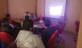 اليوم : دورة الاسعافات الأولية تنهي فعالياتها  بكلية الطب البيطري