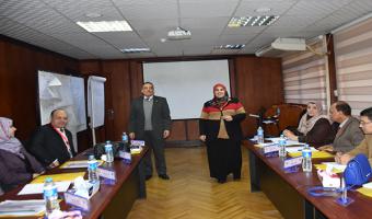 مركز تنمية قدرات أعضاء هيئة التدريس ينظم البرنامج التدريبى لتدريب المدربين ( TOT )